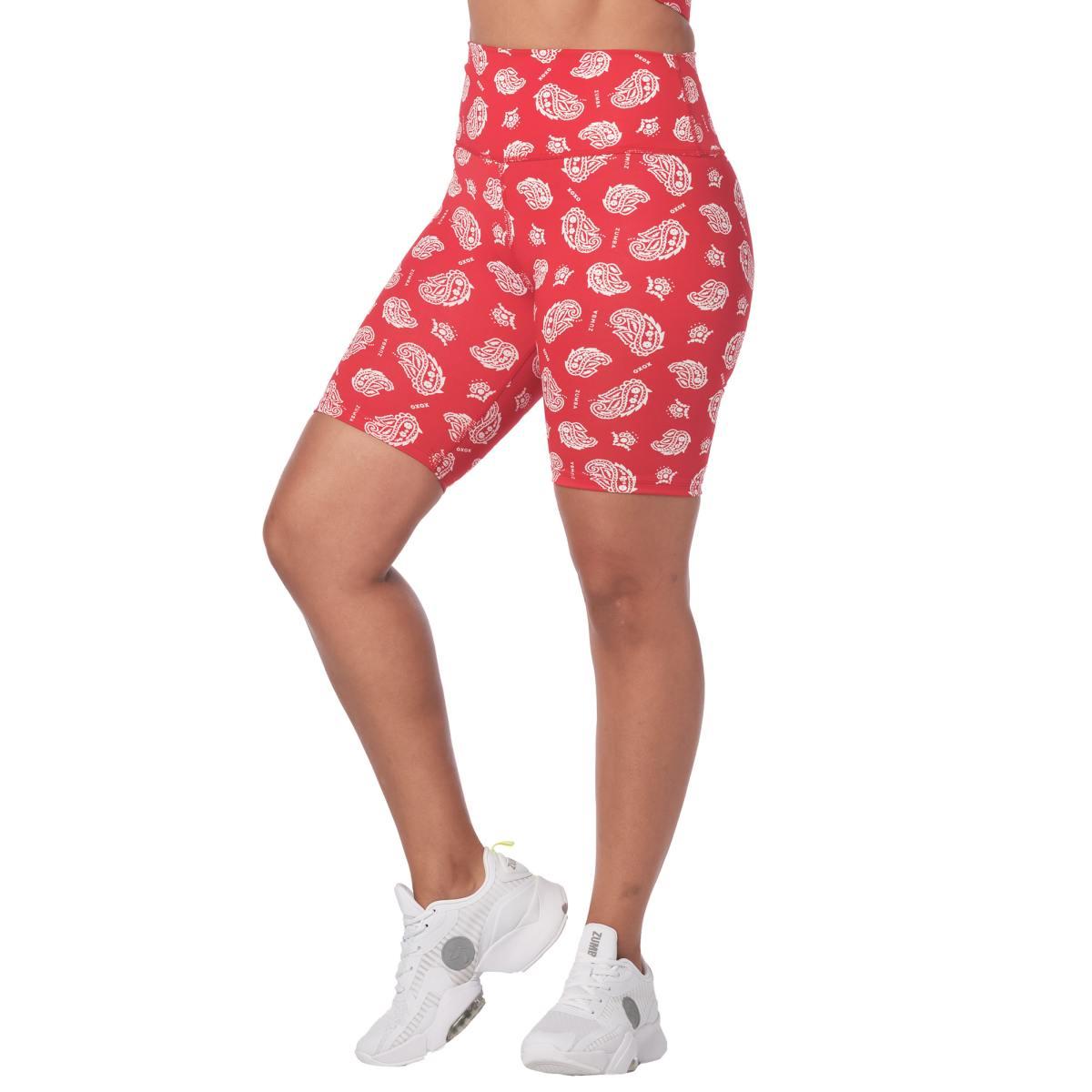 Zumba XO High Waisted Biker Shorts
