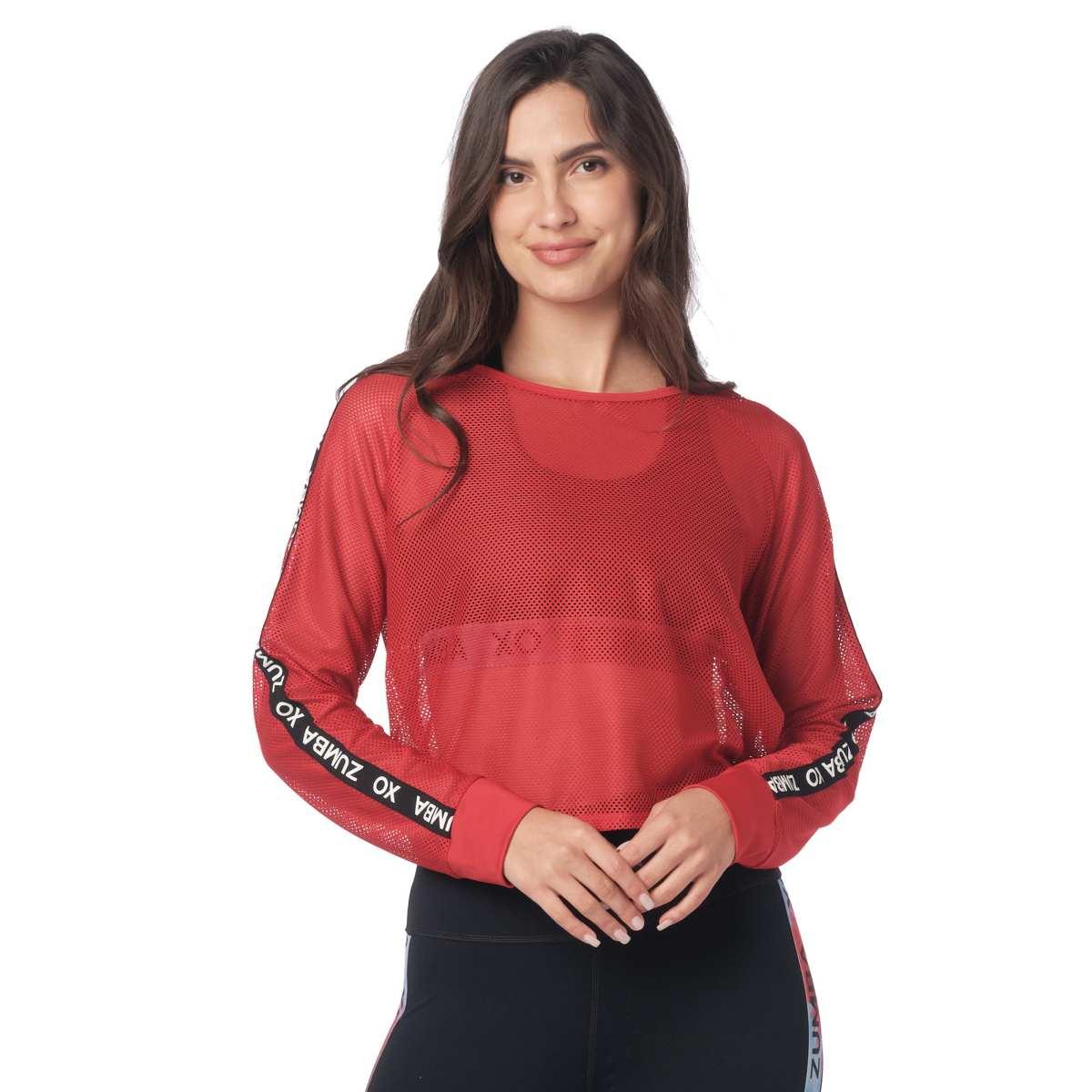 Zumba Love Mesh Pullover