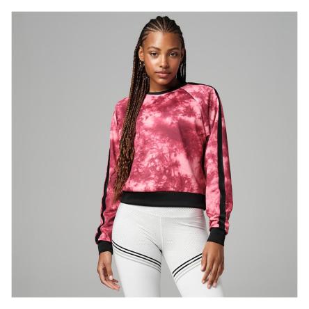 Strong ID Tie-Dye Crop Pullover