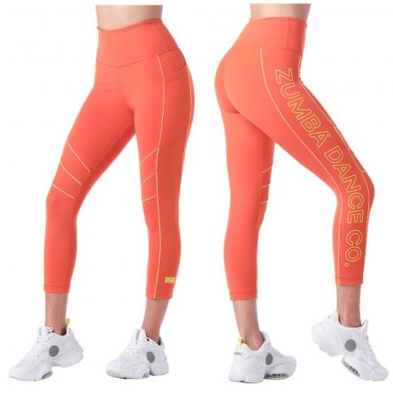 Zumba Dance Co. High Waisted Crop Leggings