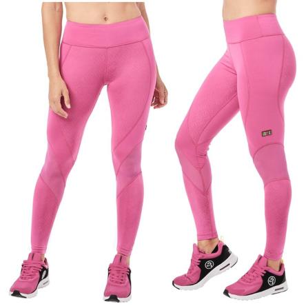 Zumba Mesh Panel Ankle Leggings