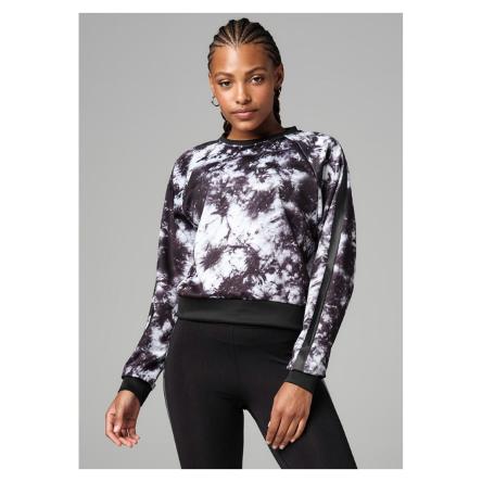 Strong ID Tie-Dye Crop Pullover
