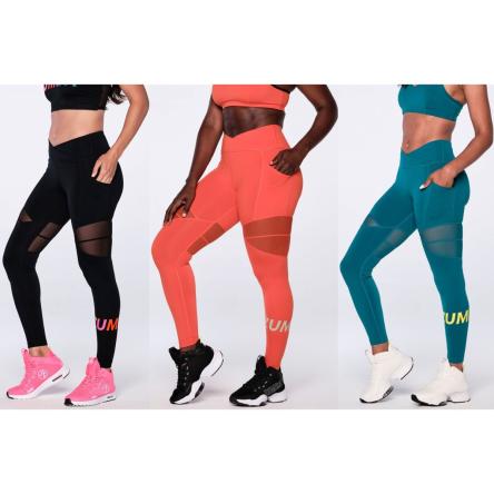 Zumba Crossover High Waisted Ankle Leggings