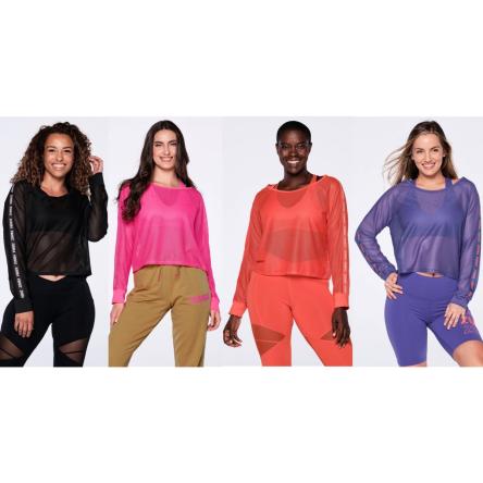 Zumba Core Mesh Pullover