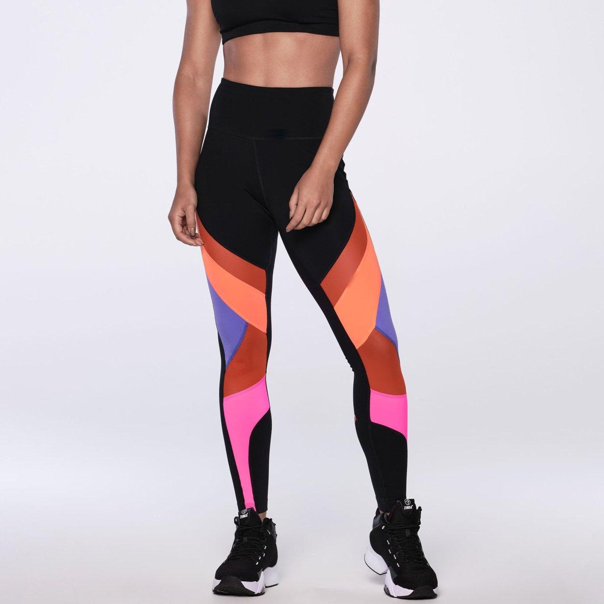 Zumba Muy Caliente High Waisted Ankle Leggings