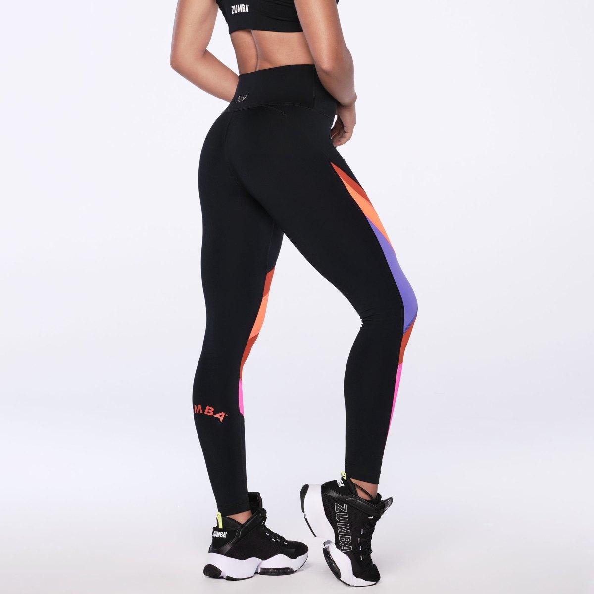 Zumba Muy Caliente High Waisted Ankle Leggings