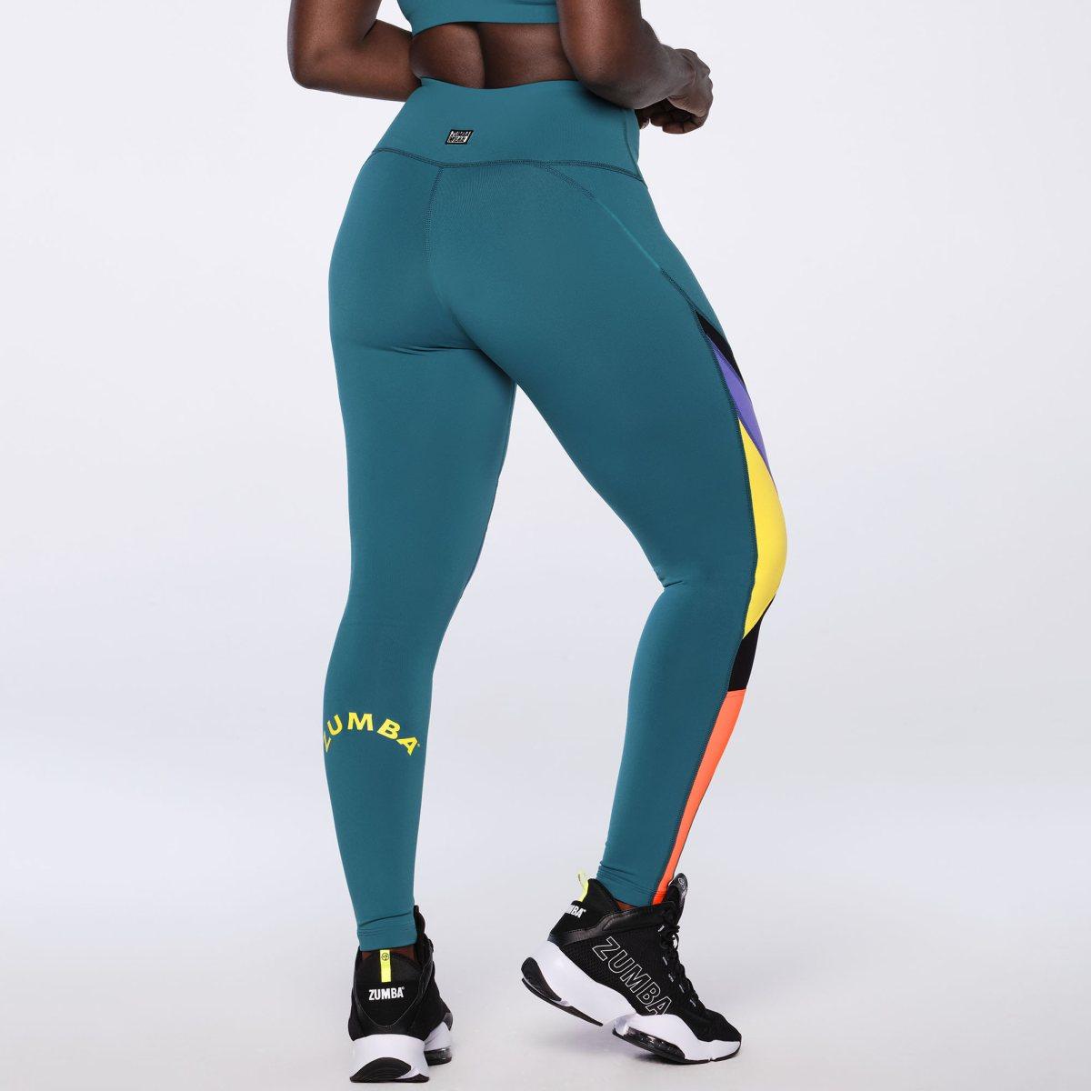 Zumba Muy Caliente High Waisted Ankle Leggings
