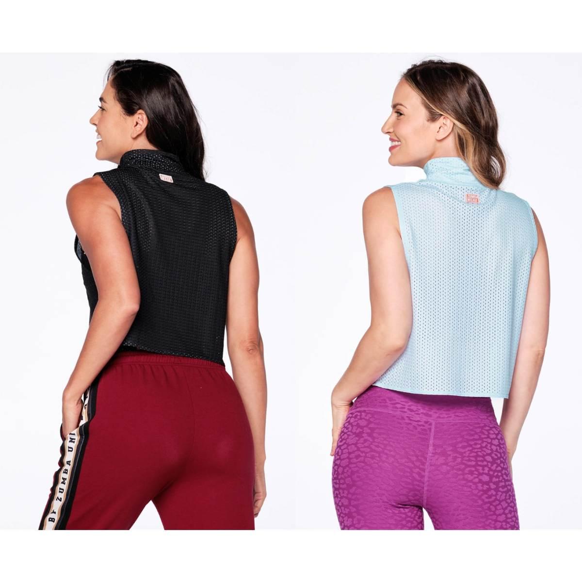 We Move The World Crop Mesh Tank