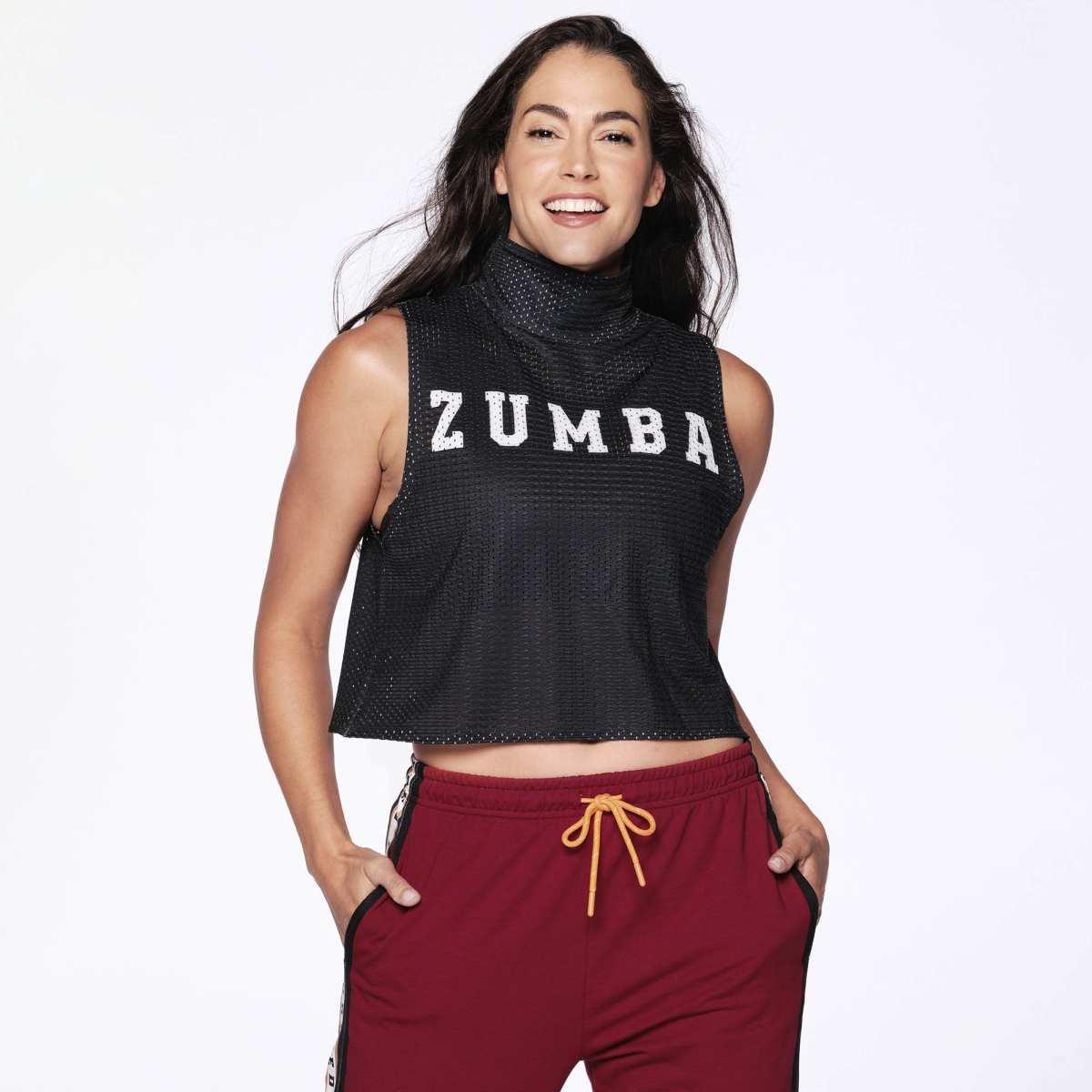 We Move The World Crop Mesh Tank
