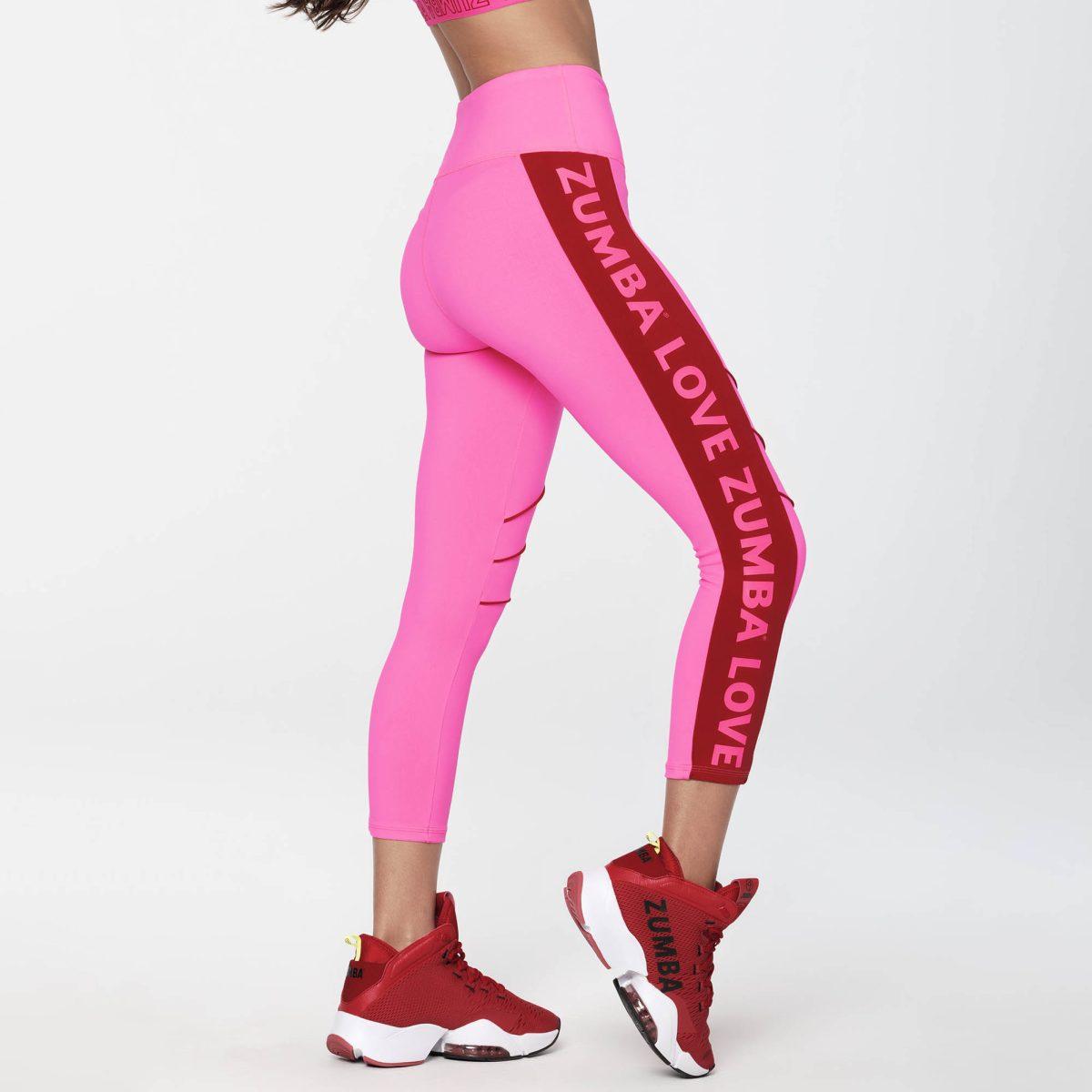 Feel the Energy with Zumba Love Perfect Crop Leggings