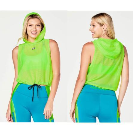 Creatives Unite Mesh Sleeveless Hoodie