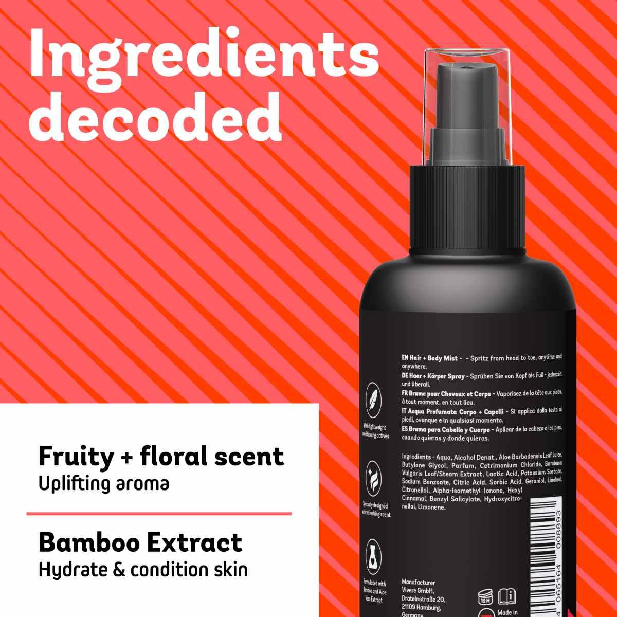 Zumba - Hair & Body Mist (It Mist Be  Love) 150 EU