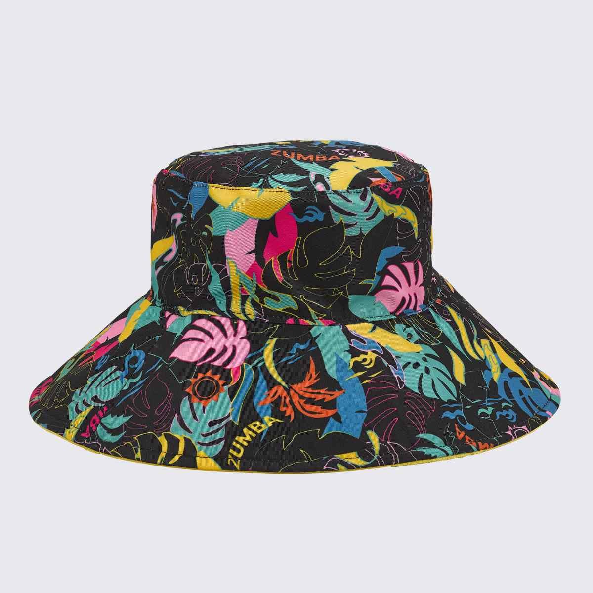 Zumba Palm Party Reversible Bucket Hat