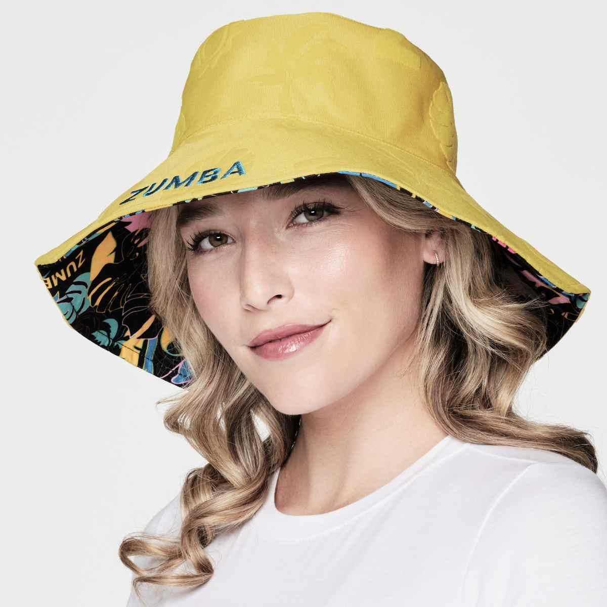 Zumba Palm Party Reversible Bucket Hat
