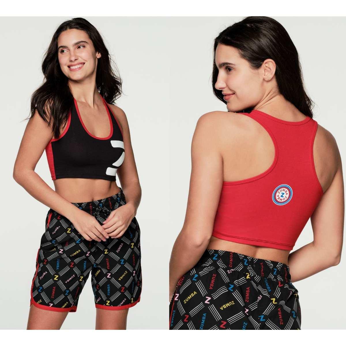 Bold Beat Crop Racerback