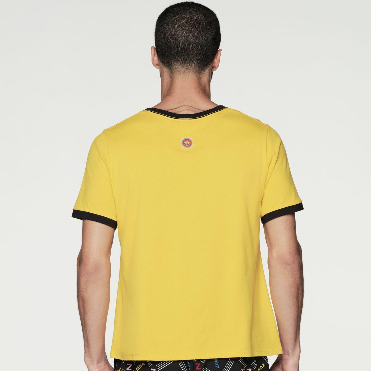 Zumba Retro Ringer Tee