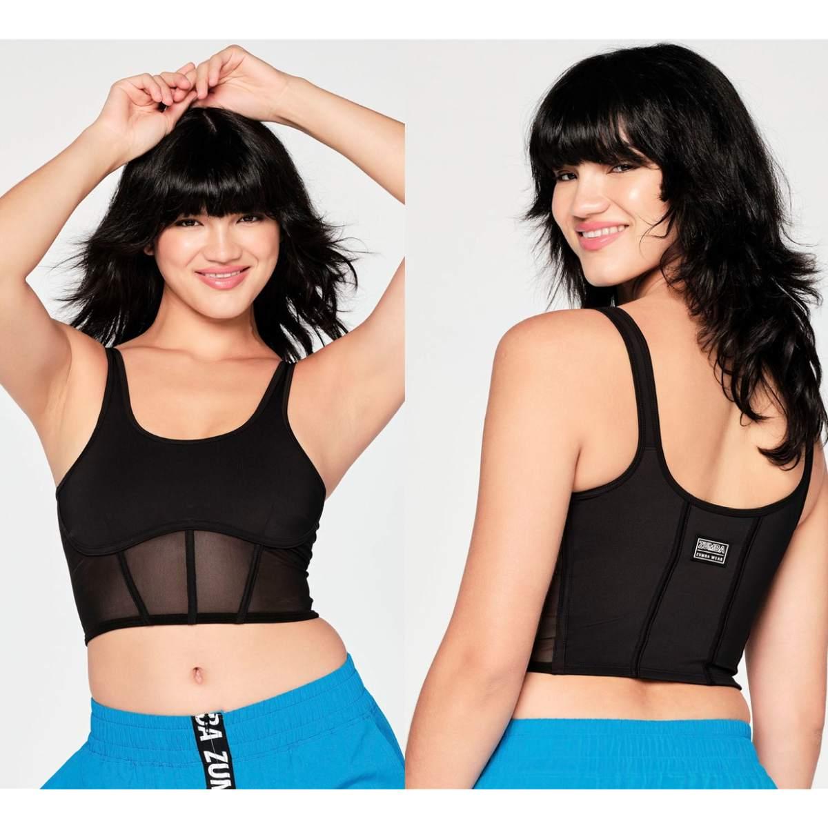Zumba Corset Crop Tank