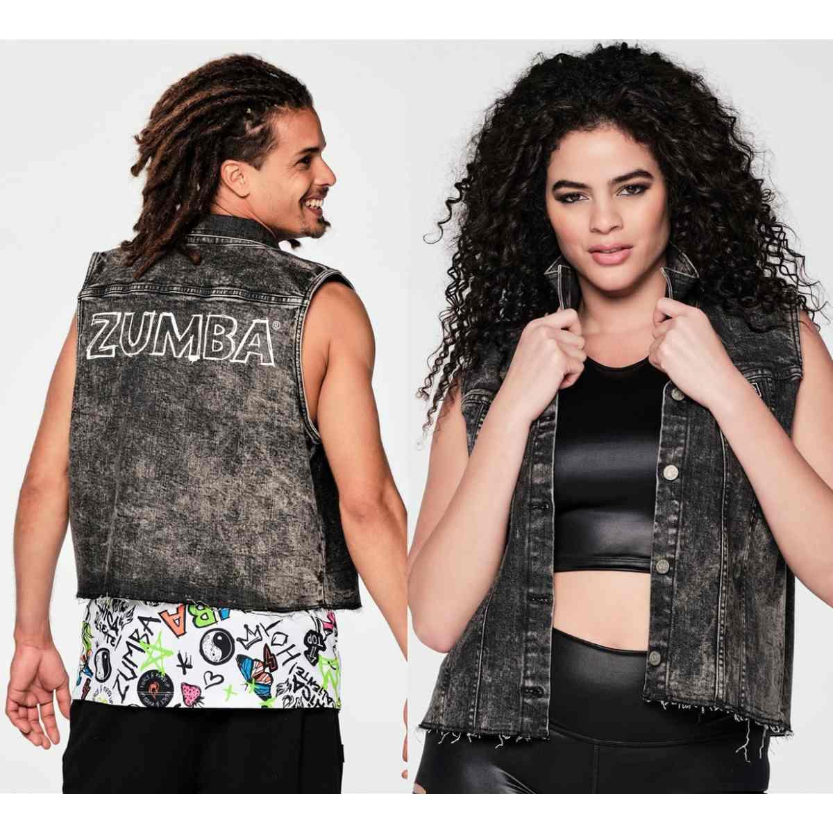 Zumba Fired Up Denim Vest