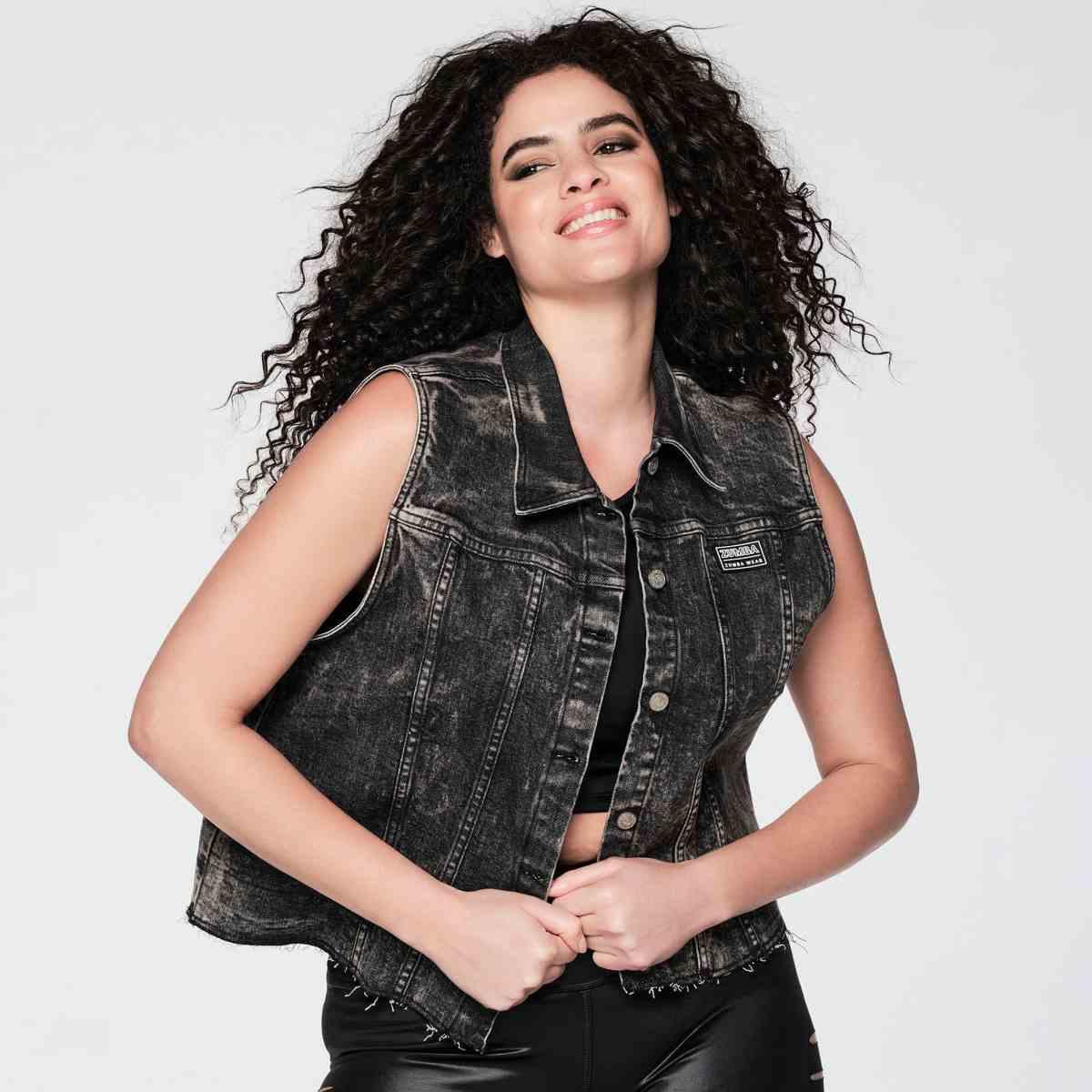 Zumba Fired Up Denim Vest