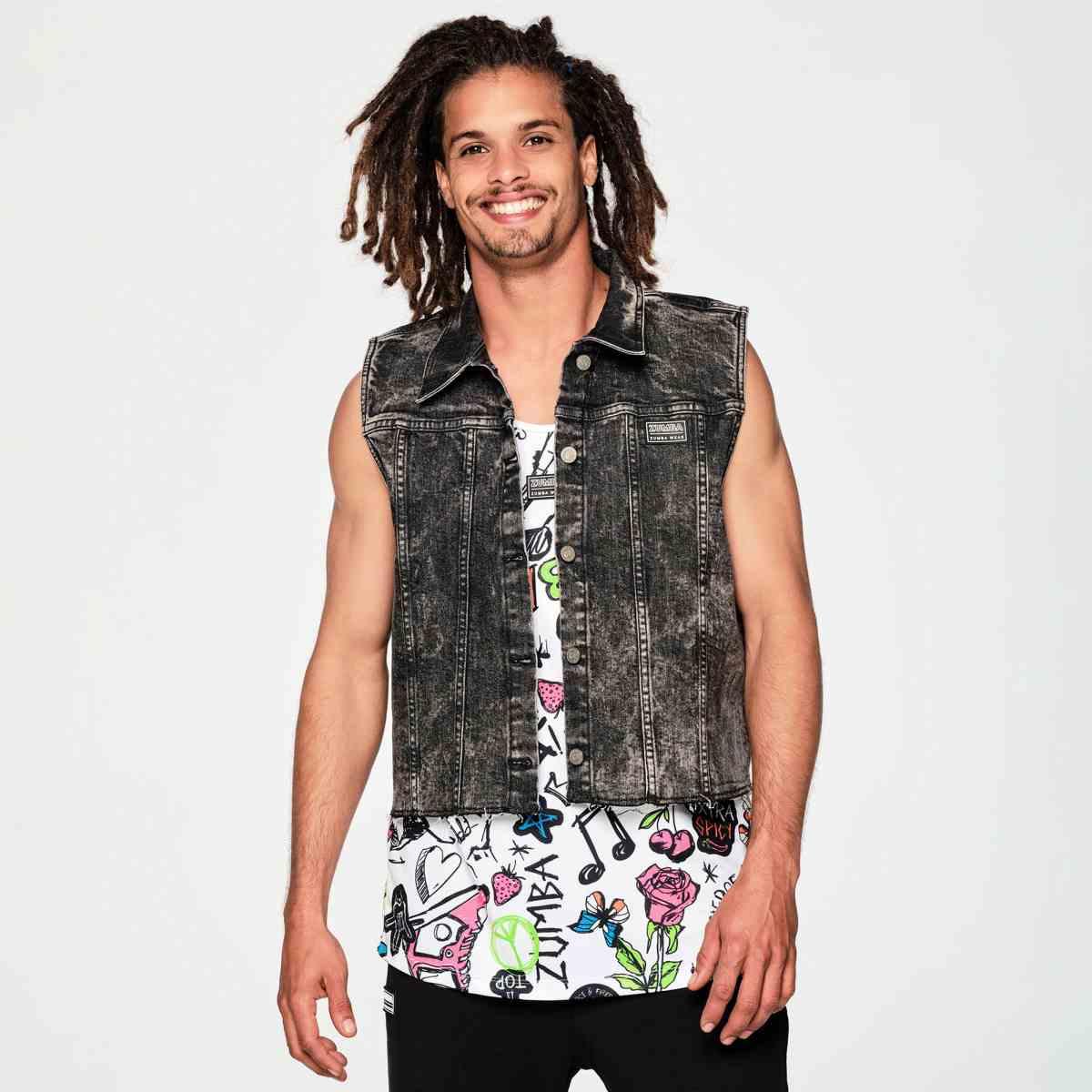 Zumba Fired Up Denim Vest