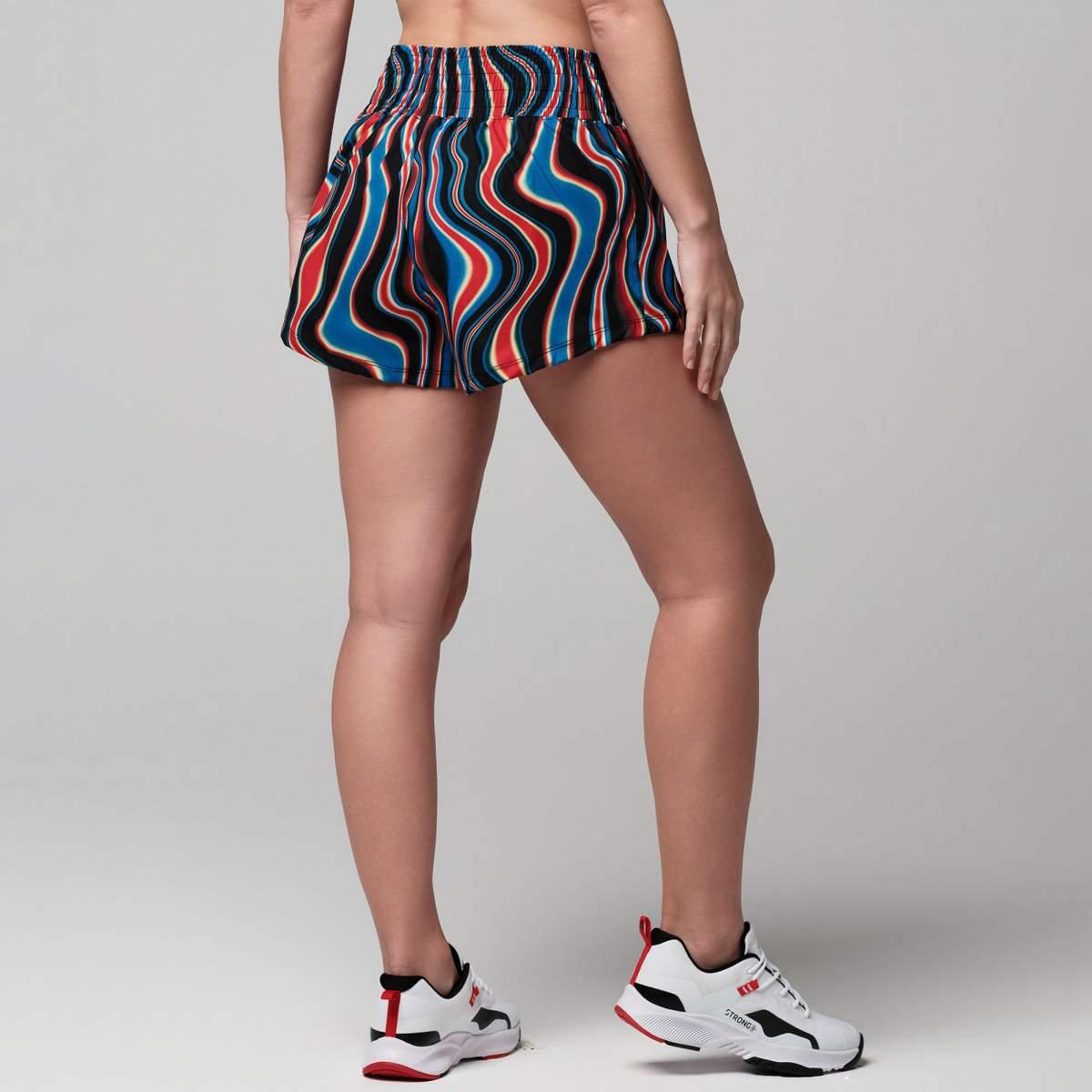 Strong Over Everything High Waisted Loose Shorts