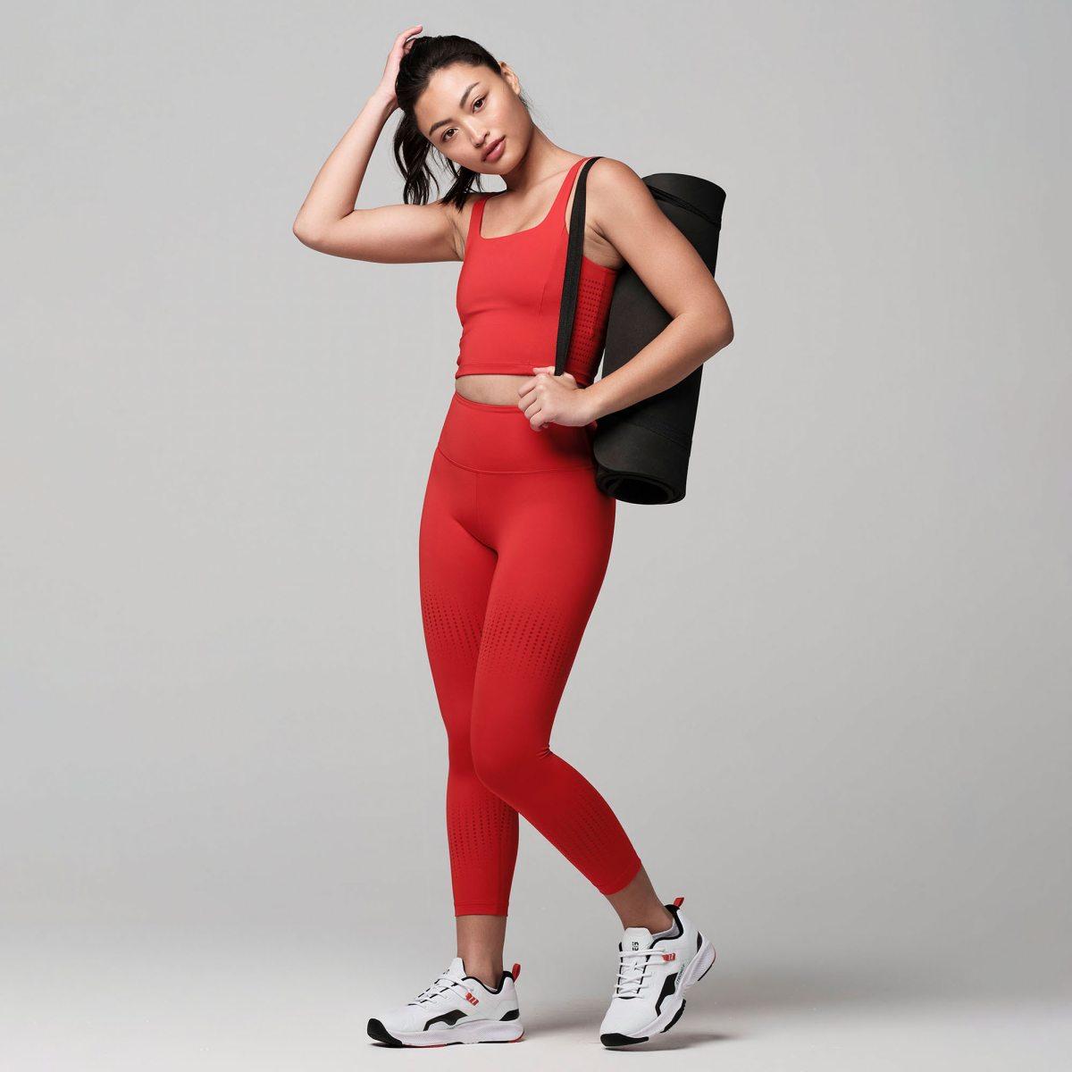 Warm Up High Waisted Crop Leggings