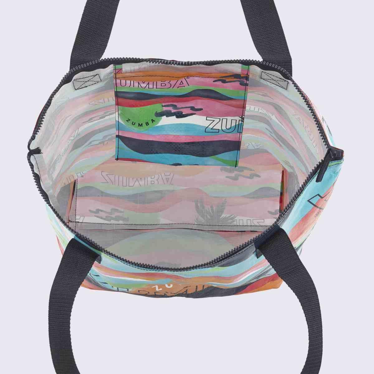 Zumba Sun And Swim Tote Bag