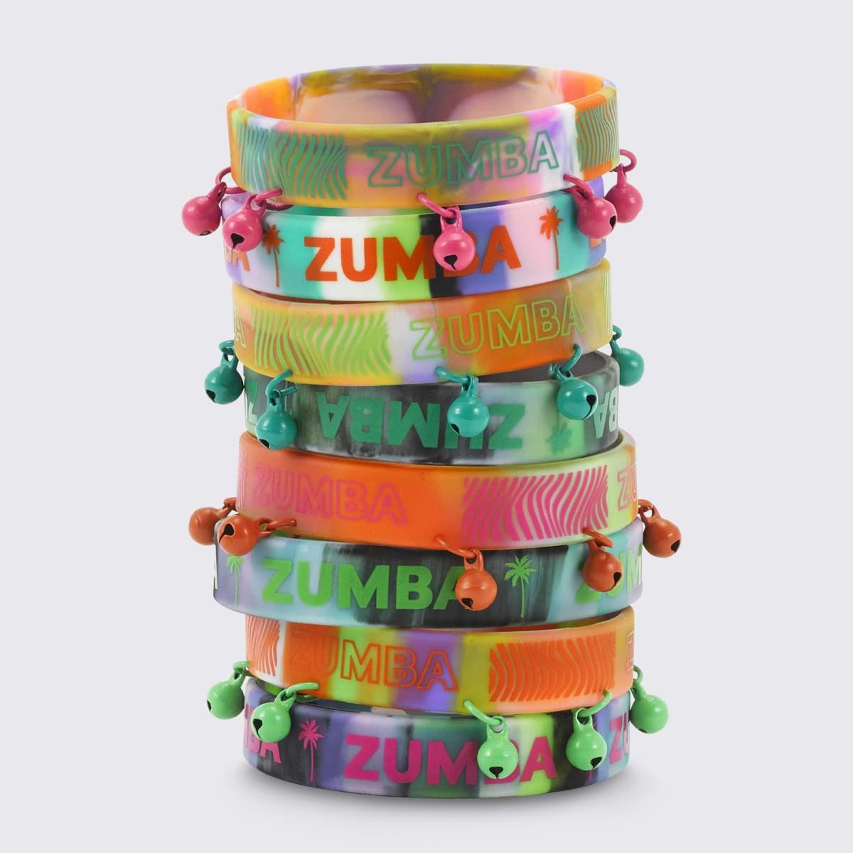 Zumba Tropidelic Rubber Bracelets 8PK