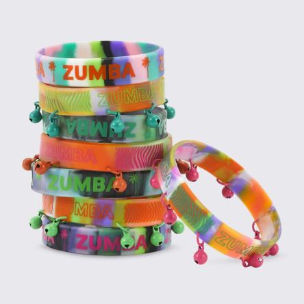 Zumba Tropidelic Rubber Bracelets 8PK