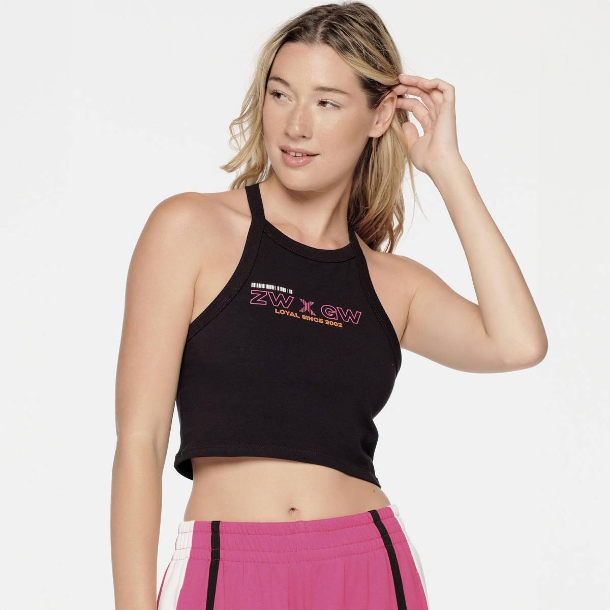 ZW X GW High Neck Crop Cami