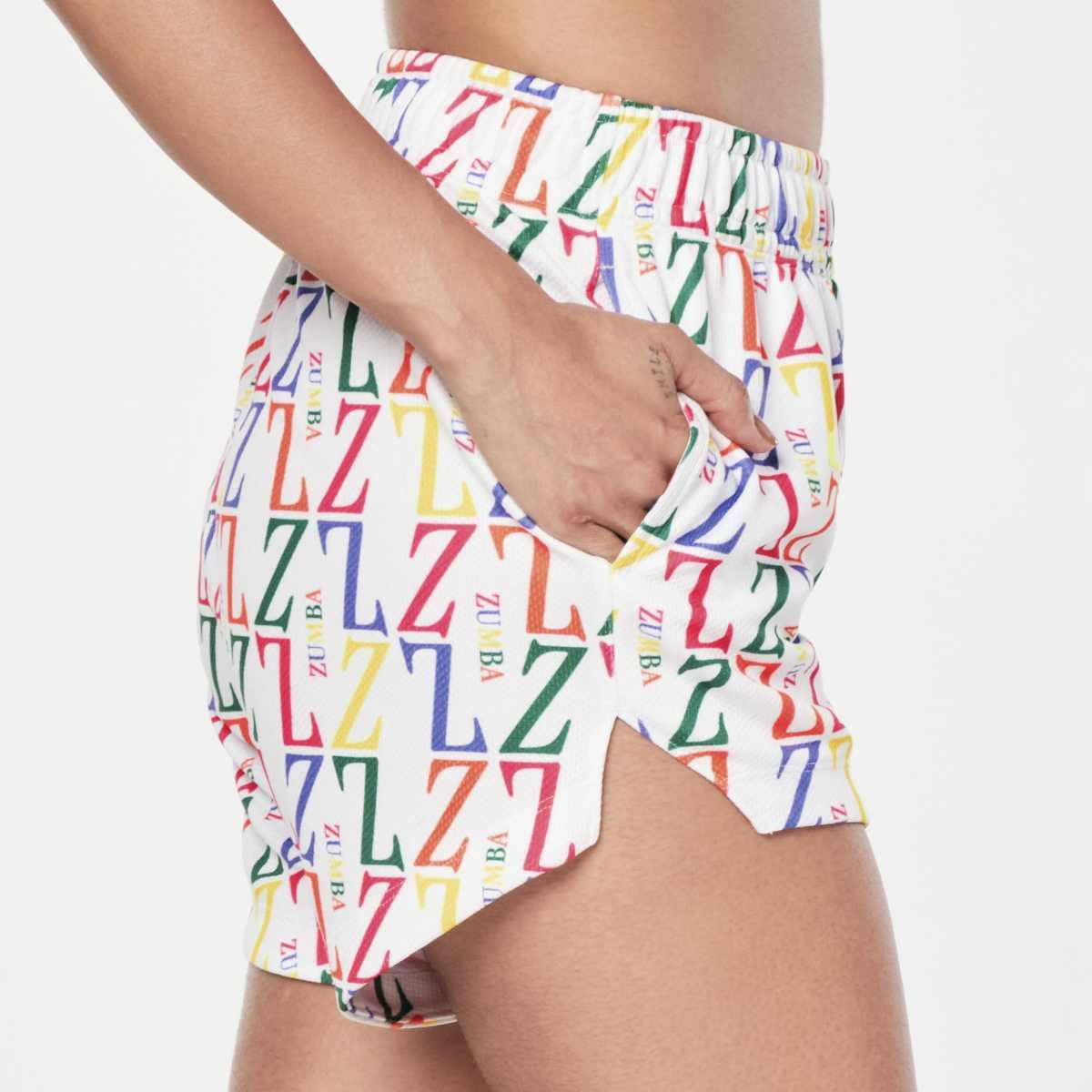 Zumba Prep High Low Mesh Shorts