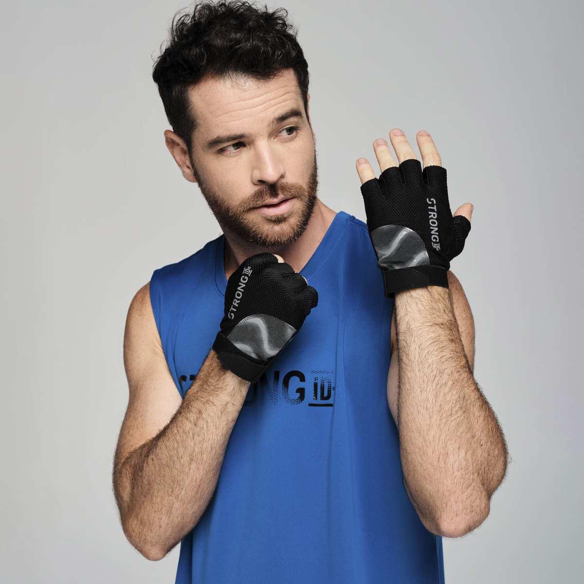 Strong ID Electric Fingerless Gloves