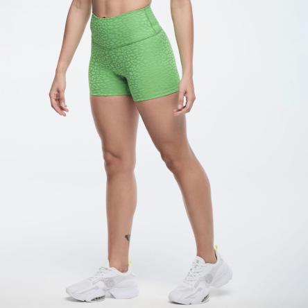 Funscape High Waisted Biker Shorts - Kelly Green