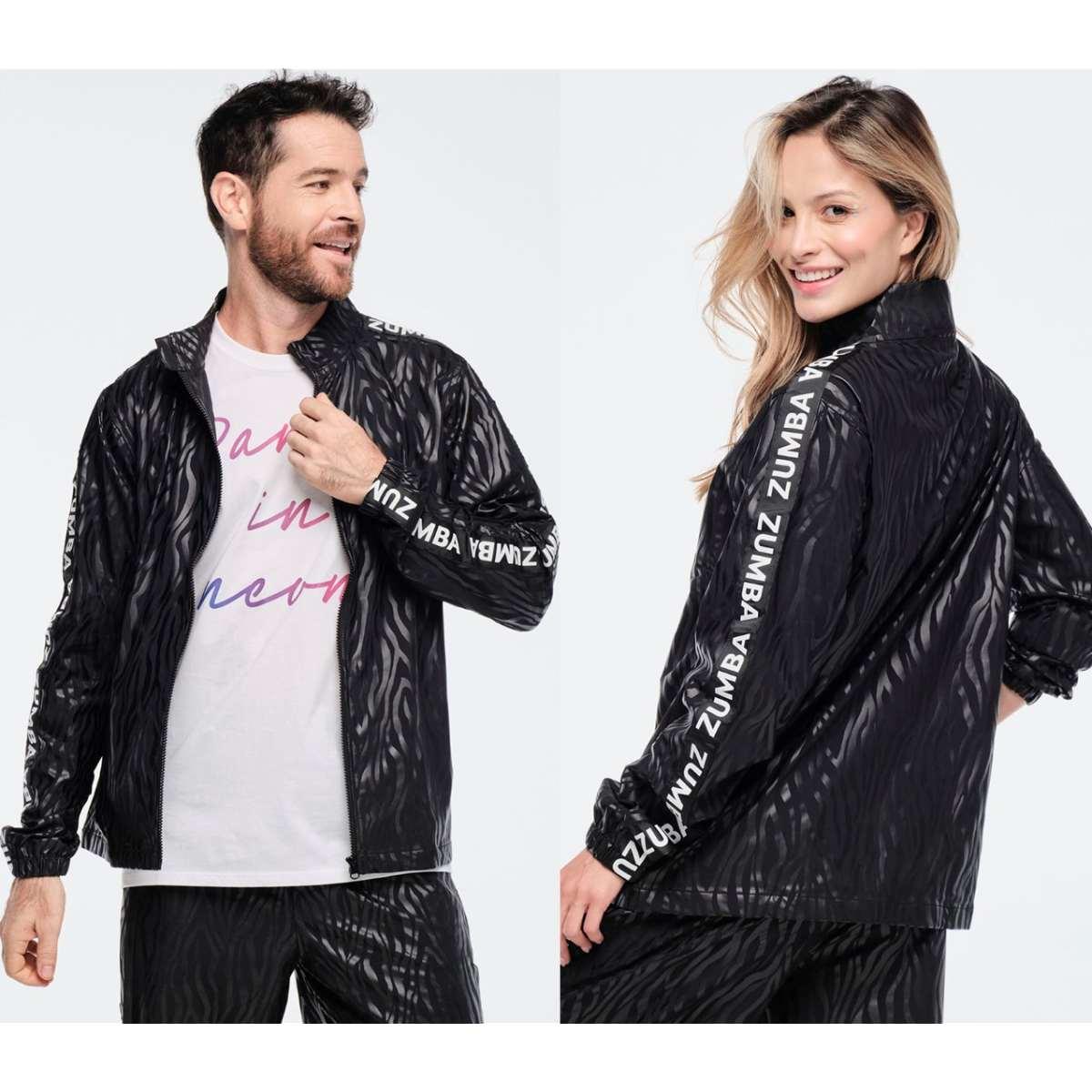 Funscape Mock Neck Woven Jacket