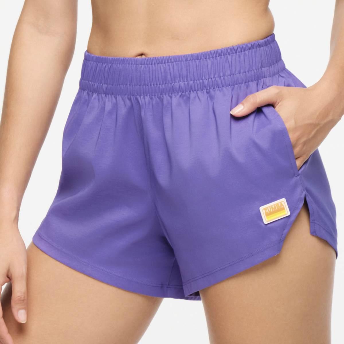 Zumba Explore Woven Shorts - Orange You Hot