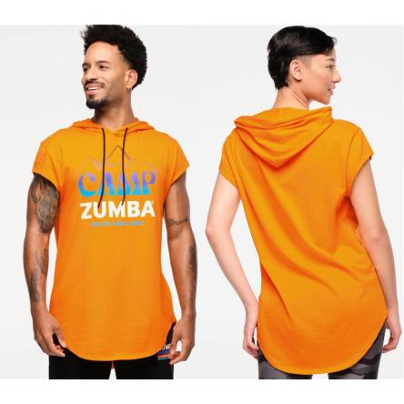 Zumba Explore Men's Cap Sleeve Hoodie Top