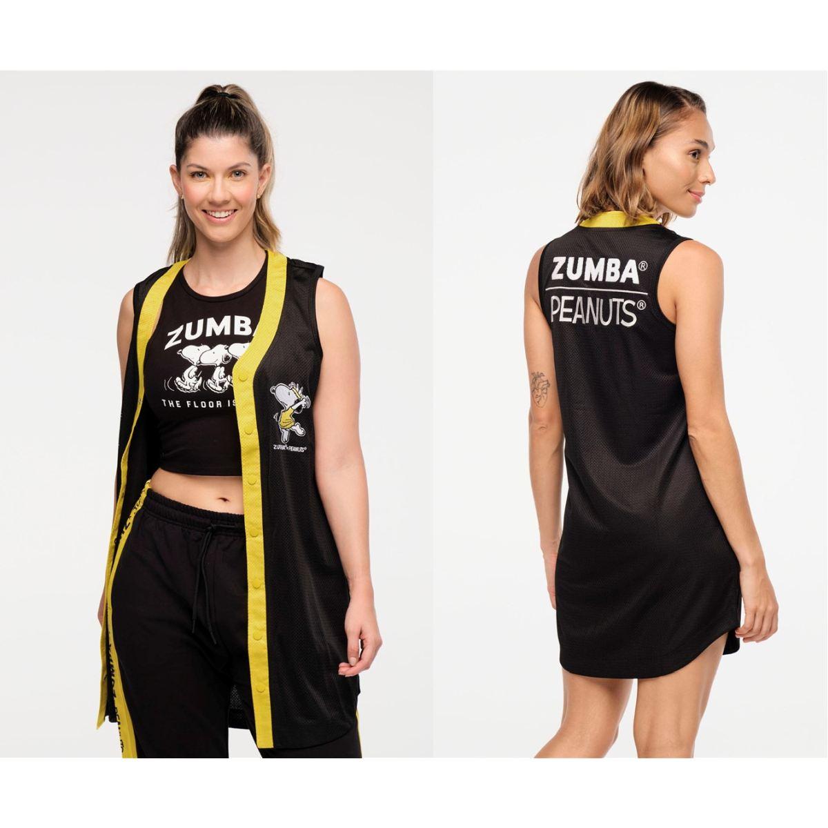Zumba X Peanuts Sleeveless Baseball Jersey Dress