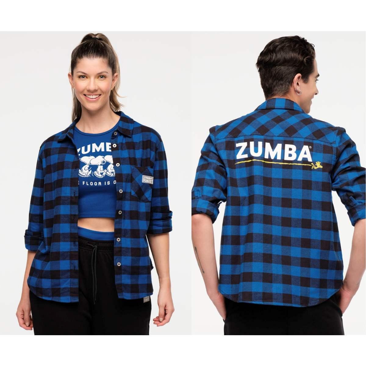 Zumba X Peanuts Long Sleeve Button Down