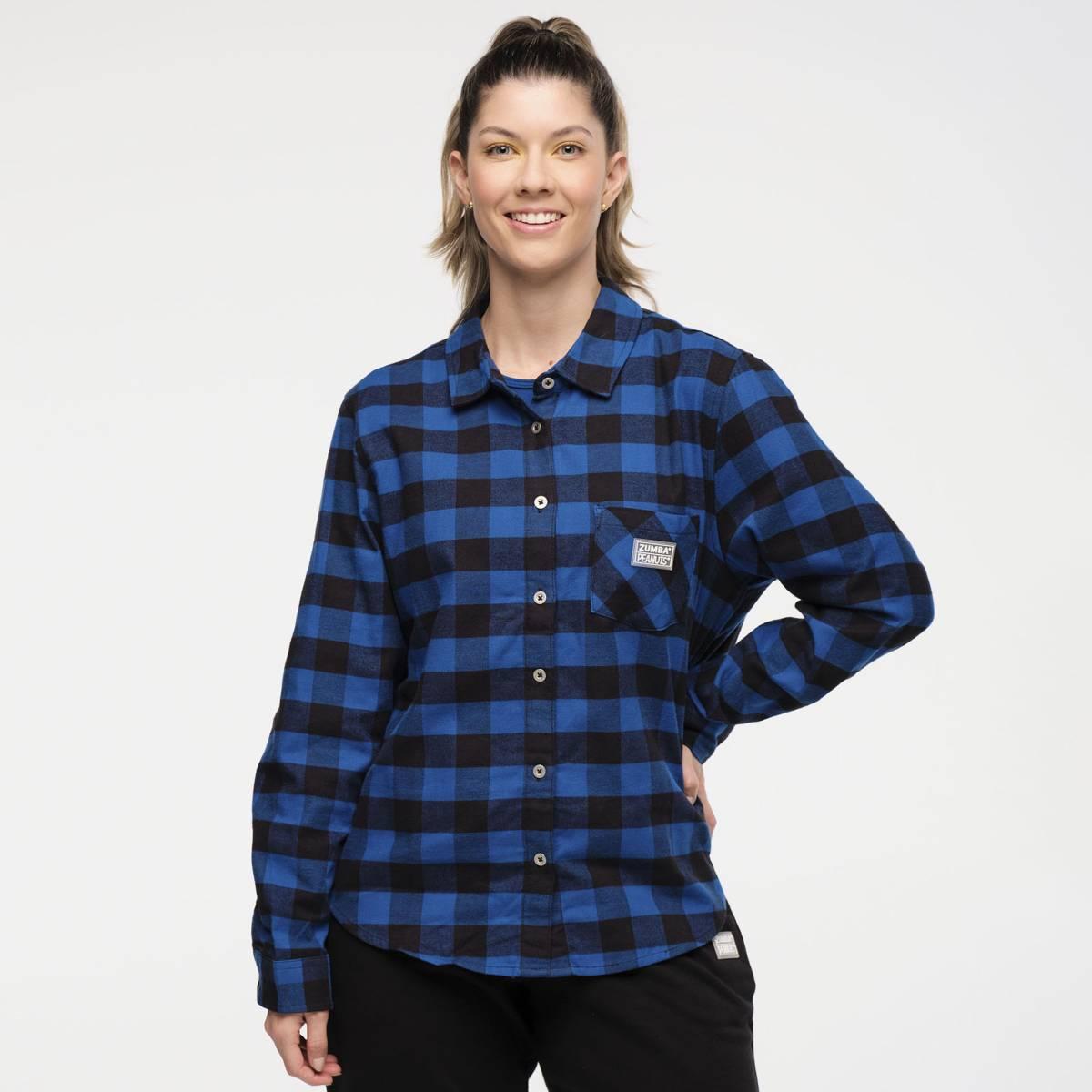 Zumba X Peanuts Long Sleeve Button Down