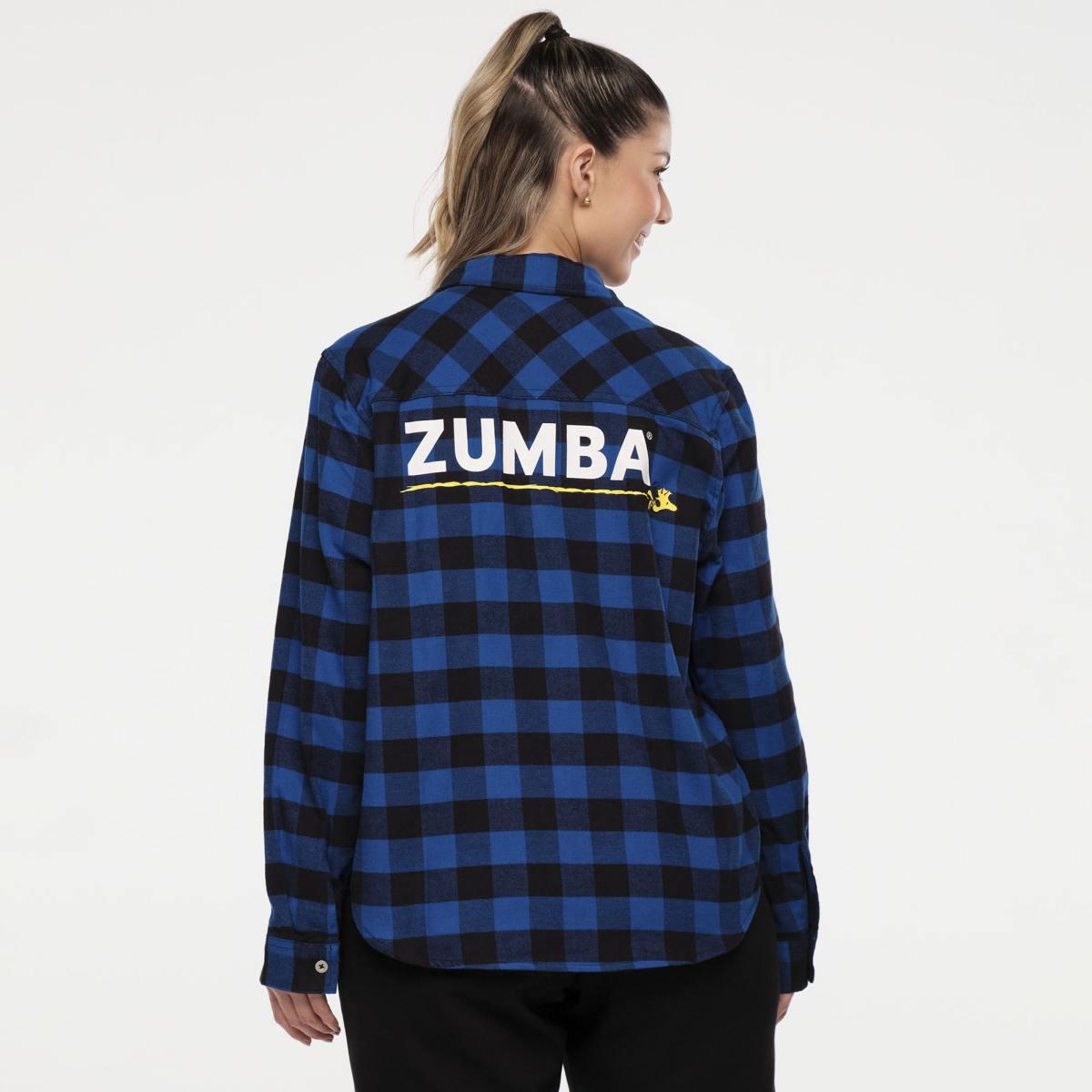 Zumba X Peanuts Long Sleeve Button Down
