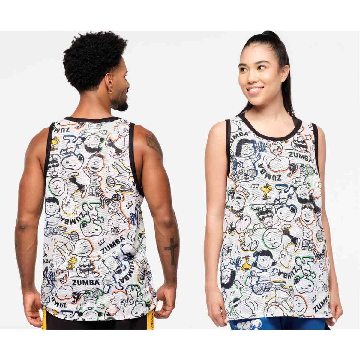 Zumba X Peanuts Men's Basketball Tank