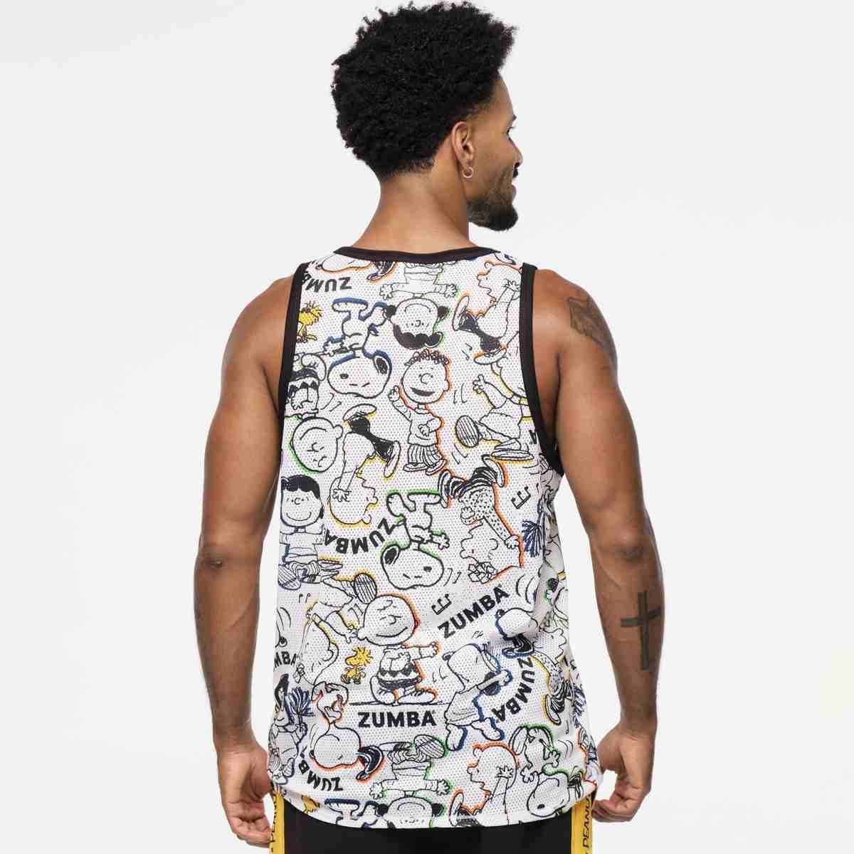 Zumba X Peanuts Men's Basketball Tank