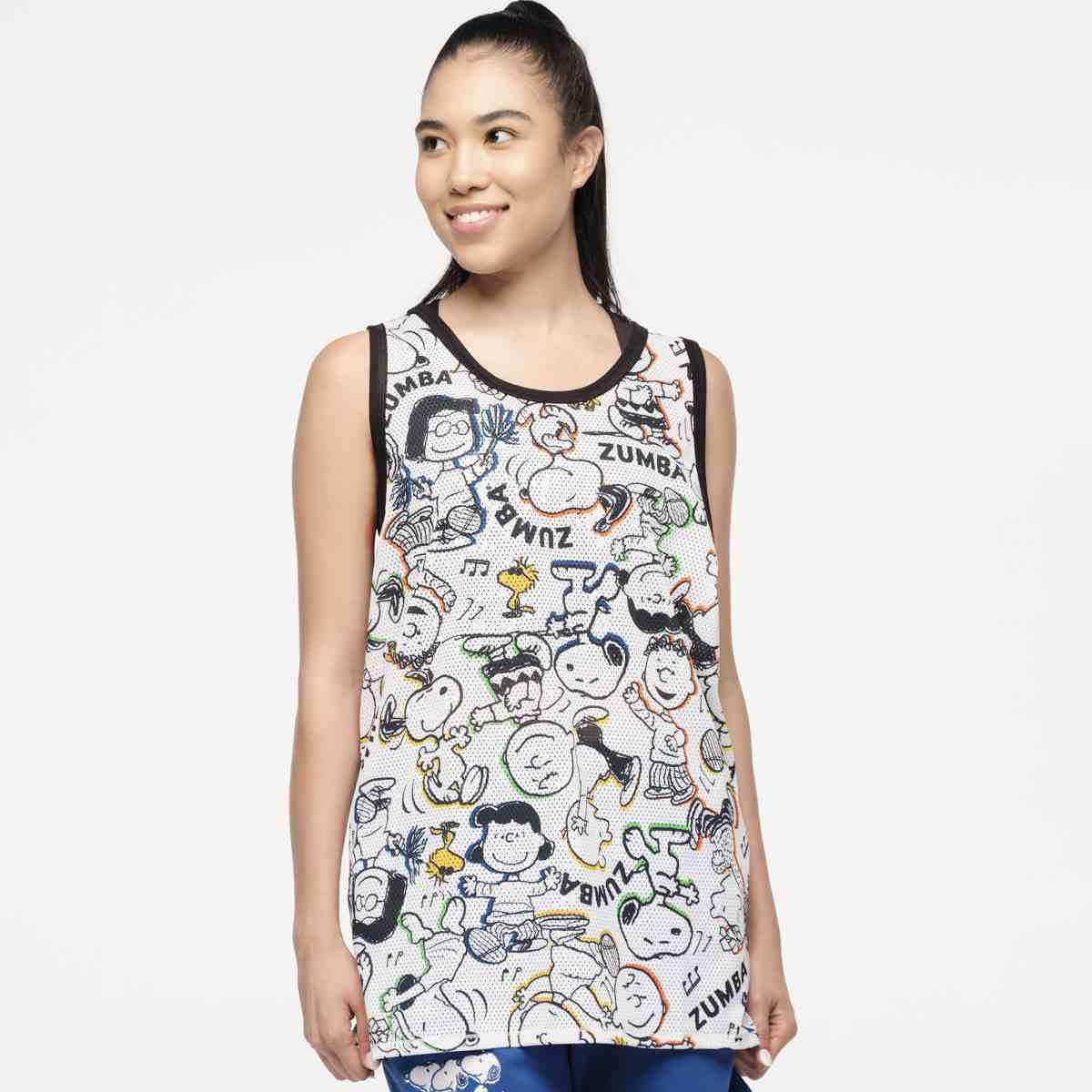 Zumba X Peanuts Men's Basketball Tank