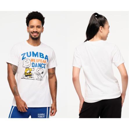Zumba X Peanuts Crew Neck Tee - White