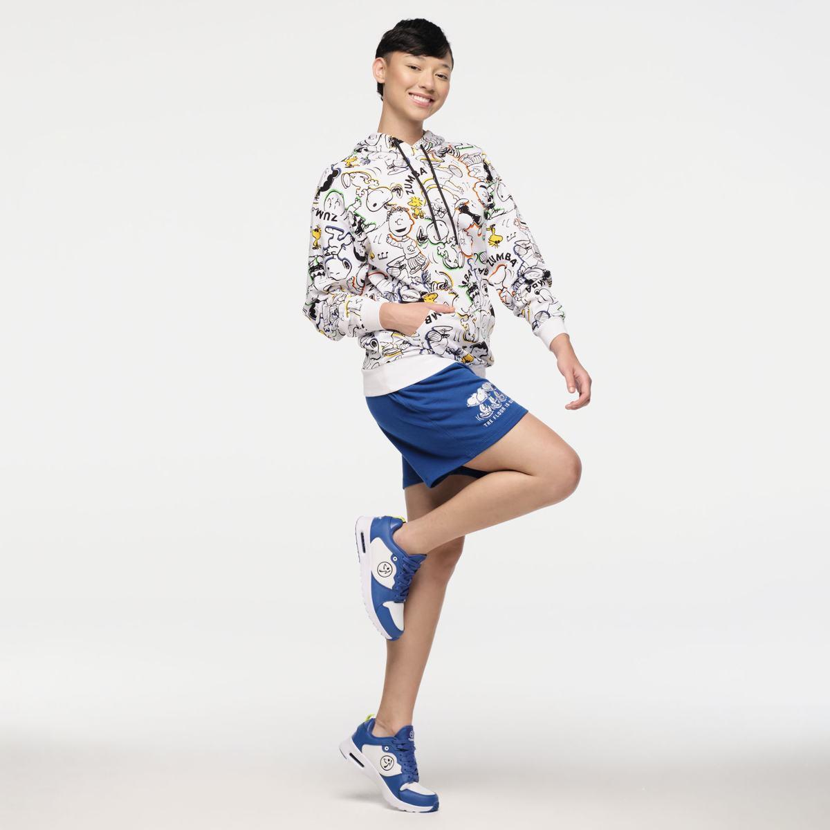 Zumba X Peanuts Unisex Pullover Hoodie - White