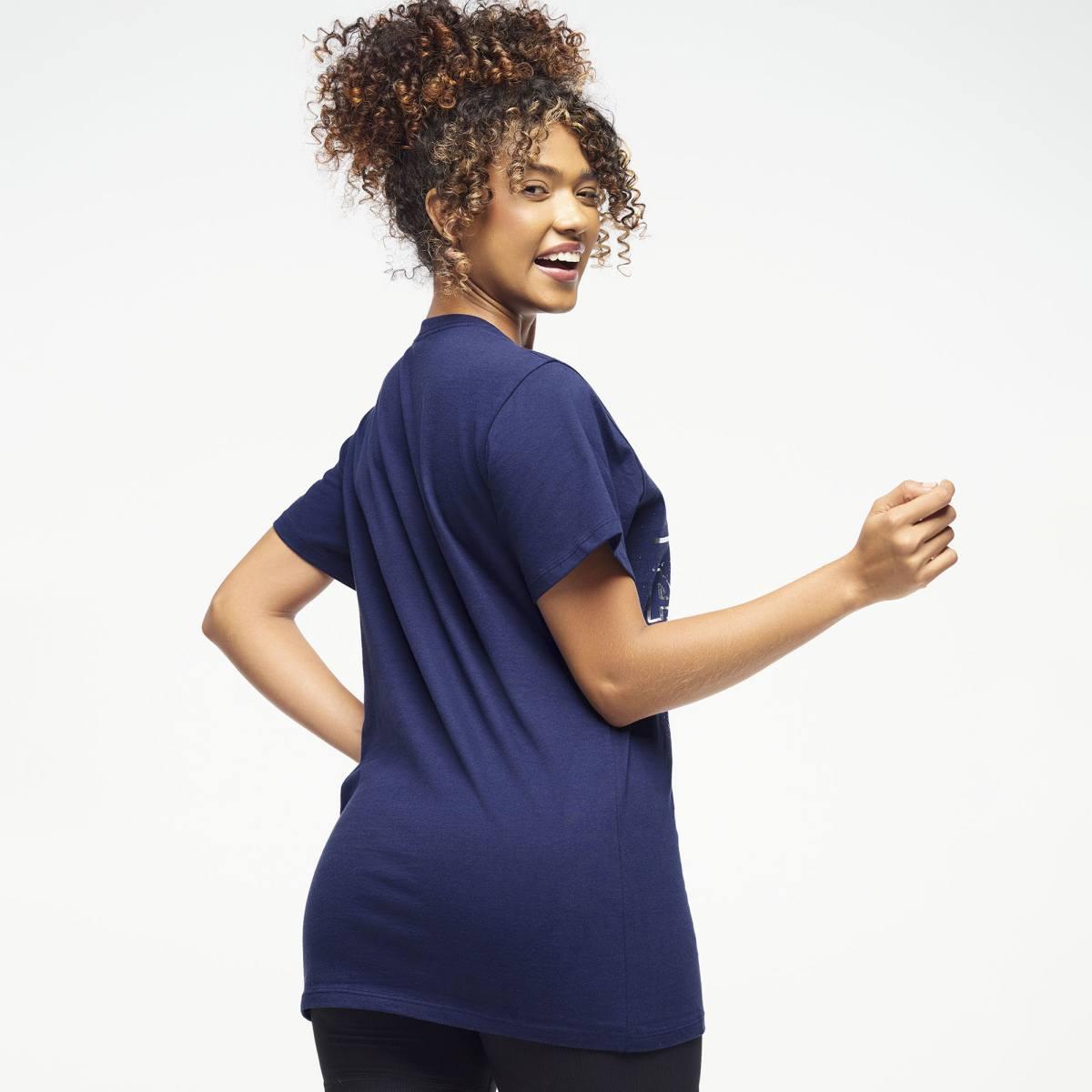 Zumba Holiday Crew Neck Tee - Indigo