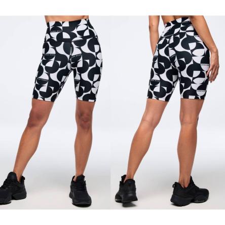 Zumba Haus High Waisted Bikers Shorts
