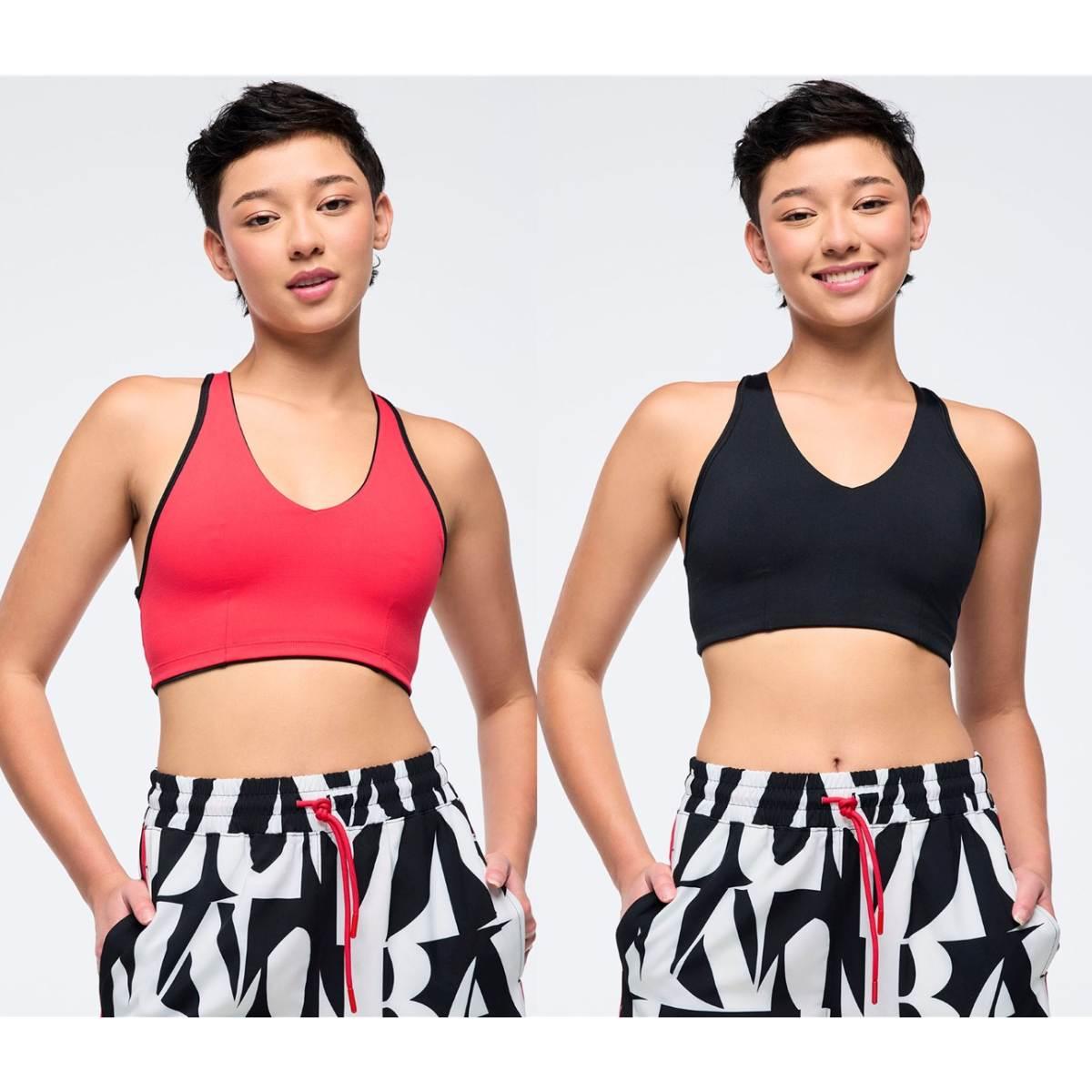 Zumba Haus Reversible Racerback V-Bra