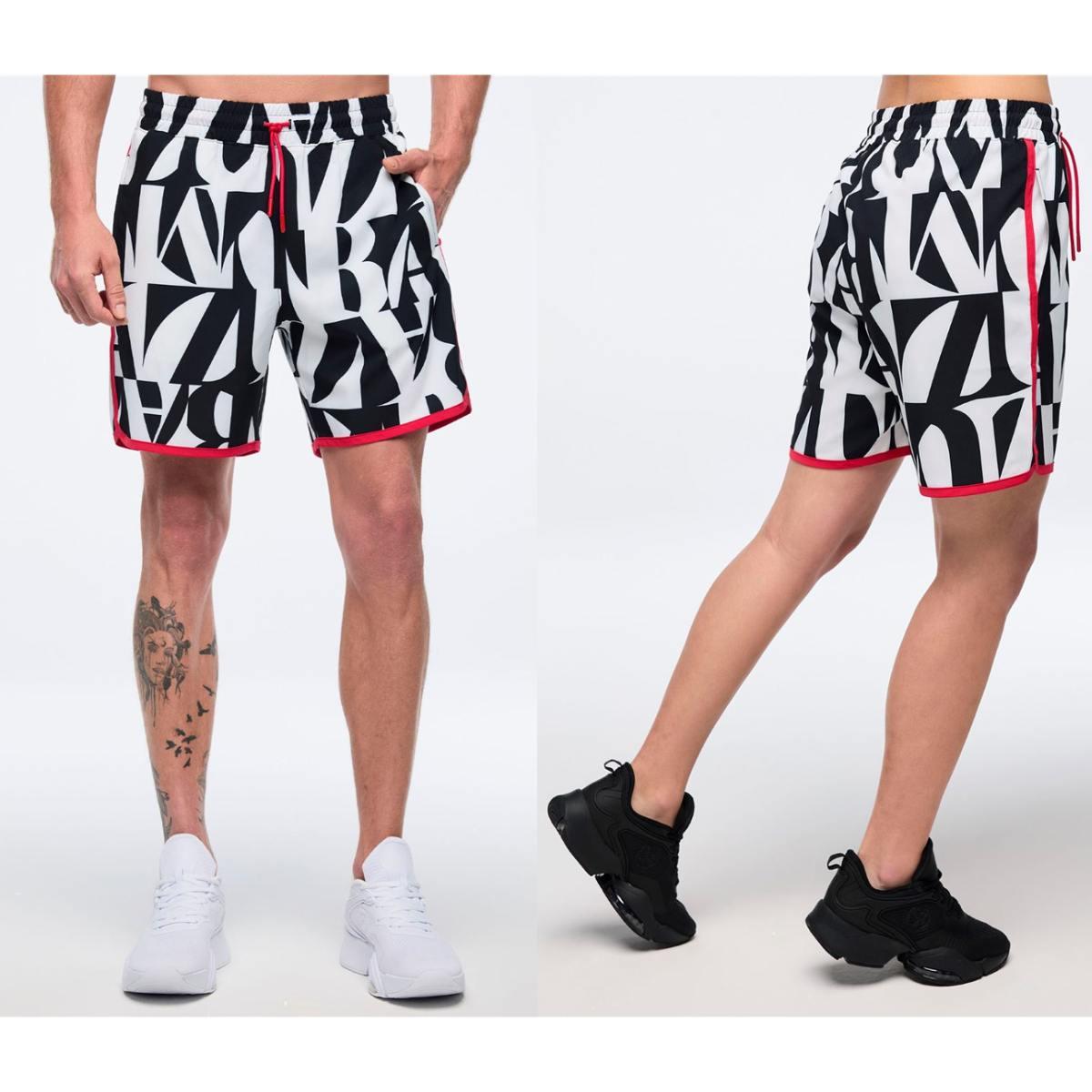 Zumba Haus Men's Woven Short With Binding