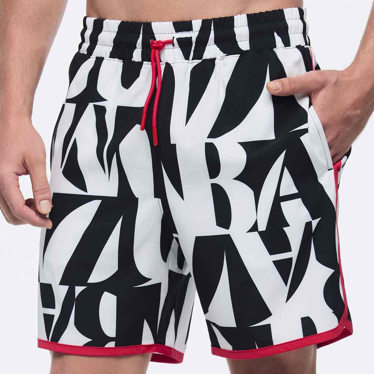 Zumba Haus Men's Woven Short With Binding